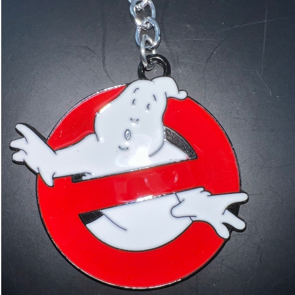 - $3 Ghostbusters enamel metal keychain $3 if bundled